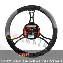 Kormányvédő - 38 cm csúszásmentes, szürke - fekete