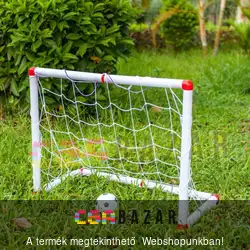 Műanyag focikapu szett, készlet