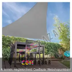 Napvitorla, árnyékoló háromszög, 3,0 m szürke