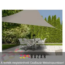 Napvitorla, árnyékoló háromszög, 3,0 m bézs