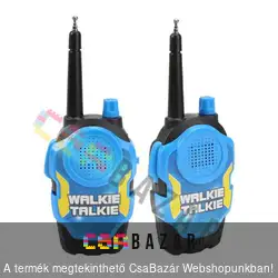 Mini walkie talkie, adóvevő