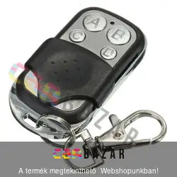 Tartalék Kapunyító és garázsnyitó 433 Mhz - egyszerűen tanítható