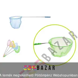 Teleszkópos medence tisztító háló 47 x 20 cm - lepke háló