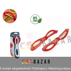 Zöldséghámozó álló pengéjű Qlux