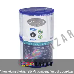 Szűrőbetét Lay-Z-Spa felfújható jakuzzihoz VI. tip. Bestway 60311 2db/cs