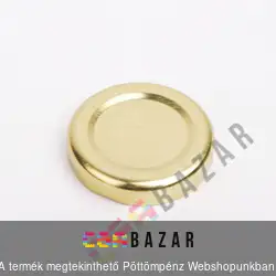 Befőttes üveg tető 53 mm