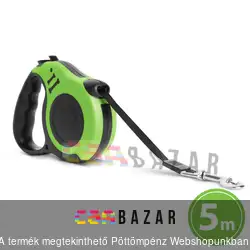 Automata póráz - 5 m - zöld