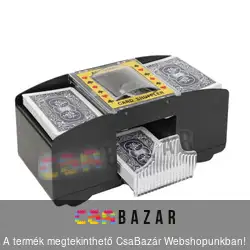 Kártya keverő gép