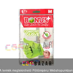 Bonus Komfort gumikesztyű M