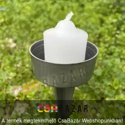 Mécses és gyertya tartó - leszúrós