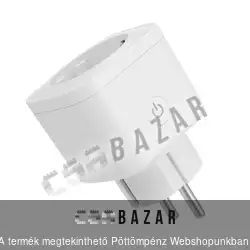 Fogyasztás mérős Wifi-s okos konektor