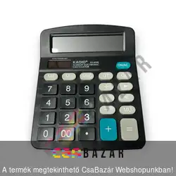 Számológép 14 x 18 cm nagy méretű KD-838B