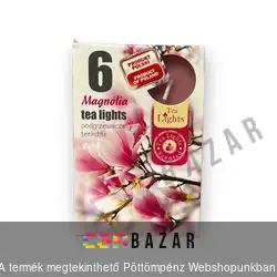 Illatmécses, teamécses magnólia illatban 6 db-os