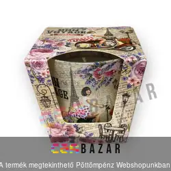 Illatgyertya, illatmécses üvegben Bon Voyage