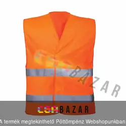 Láthatósági mellény narancs XXL