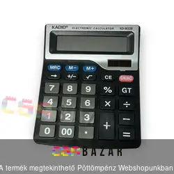 Számológép 15 x 19 cm nagy méretű KD-9633B