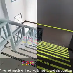 Ragasztószalag csúszásmentes - 5 m x 25 mm - foszforeszkáló