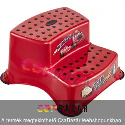 Gyerek sámli, lépcsős fellépő Verdák dekorral - magassága: 10,5 és 20,5 cm