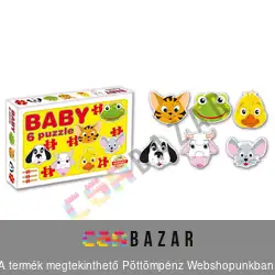 Baby puzzle háziállatok