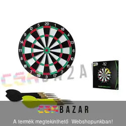 Darts tábla, dobálós játék - 6 db nyillal