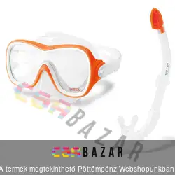 Wave Rider Búvárszemüveg pipával - INTEX