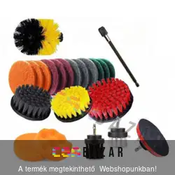 Tisztítókefe szett fúrókhoz - 22 db / szett