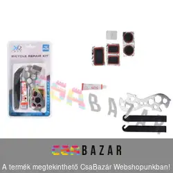 Kerékpár javító készlet 10 részes
