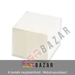 Jegyzettömb, kockatömb 8 x 8x 6,5 cm - tartóban