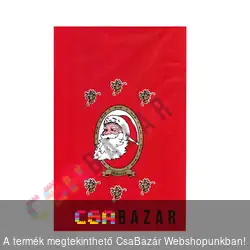 Mikulás zacskó 20 x 35 cm