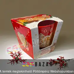 Illatgyertya, illatmécses üvegben Christmas Sweets fahéj