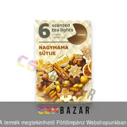 Illatmécses, teamécses nagymama sütije 6 db-os