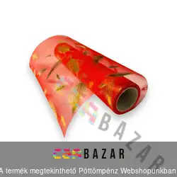 Karácsonyi asztalterítő futó organza - 500 x 28 cm - több féle