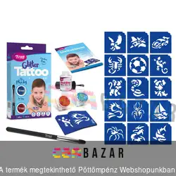 TyToo Glitter Tattoo Plucky csillámtetoválás szett