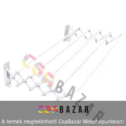 Fali ruhaszárító 120 cm-es