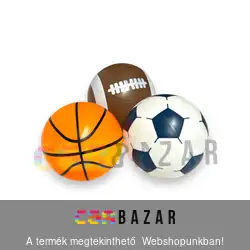 Gumilabda szett 3 db-os - 13 cm