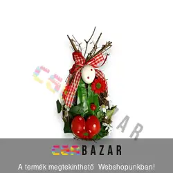 Húsvéti akasztós dísz tojással 25 x 12 cm - többféle