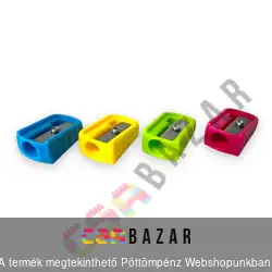 Hegyező 1 lyukú Keyroad Classic 1 db - vegyes színek