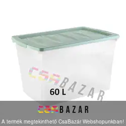 Gurulós tárolódoboz 58x39 cm 60L FamilyBox