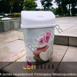 Billenős szemetes kuka 22L - kavicsok