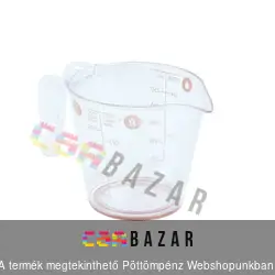 2,5 dl-es mércés kancsó, mérőpohár