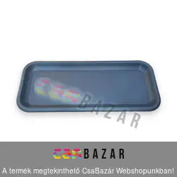 Óriás virágláda alátét 57 cm-es antracit