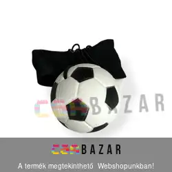 Csuklóra, bokára erősíthető gumilabda 6 cm