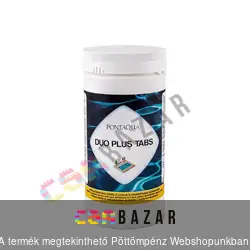 PONTAQUA Duo Plus Tabs kétfázisú klóros fertőtlenítő tabletta 200 g-os - 1 kg