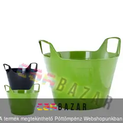 Műanyag flexibilis füles kosár 29 L