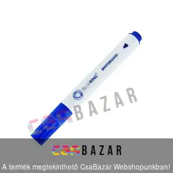 Táblamarker, táblafilc 3 mm kerekített csúcs - kék - Bluering