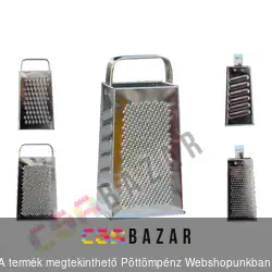 4 oldalas fém reszelő kúpos