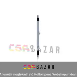 Töltőceruza, nyomósiron 0,5 mm fém test - PAX