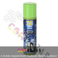 Műhó spray 150ml világítós, fluoreszkáló