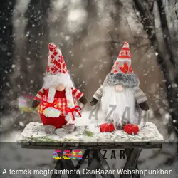 Karácsonyi skandináv manó 20 cm - 2 féle