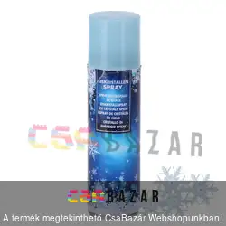 Műhó, jégkristály spray 150 ml fehér